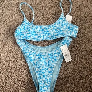 Floral Pacsun bathing suit